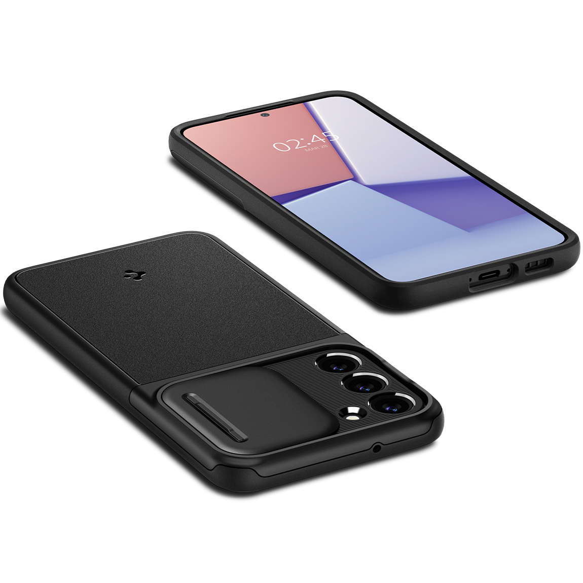 Oryginalne etui od marki Spigen z serii Optik Armor dla Galaxy S23